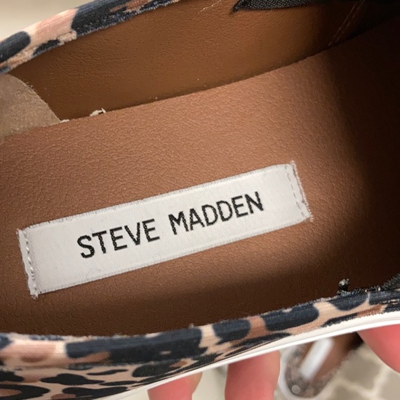 Steve Madden leopard sneakers - Picture 6 of 7